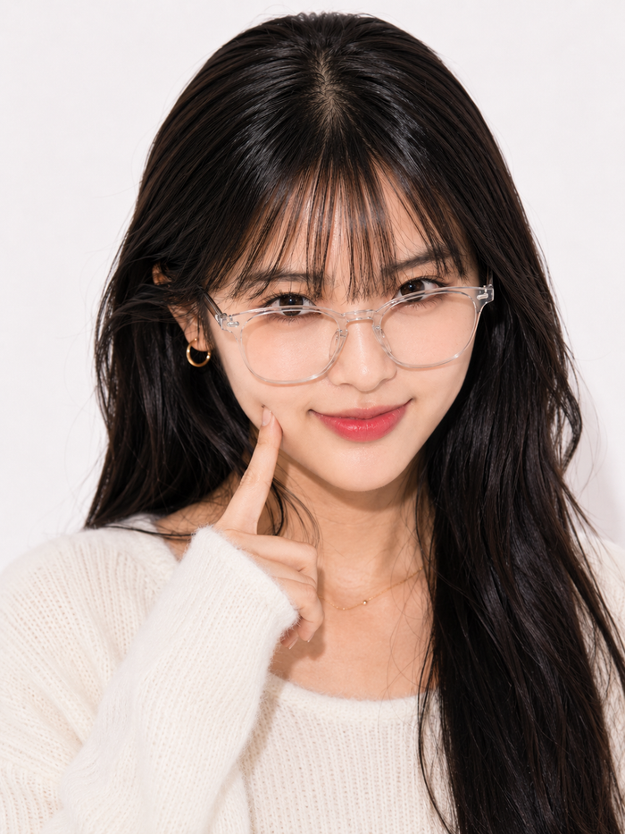Blue Light Blocking Glasses - Computer Screen Gaming Study Eye Strain - Round Clear
