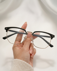 Nisalume Daytime Blue Light Blocking Glasses – Black Frame