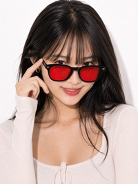 Blue Light Blocking Sleep Glasses - 99% Filter - Night Gaming Screen Glasses Black